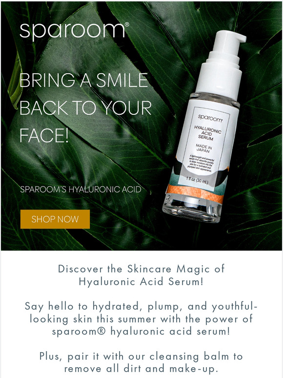 Get Hydrated: Try Our Hyaluronic Acid Serum!