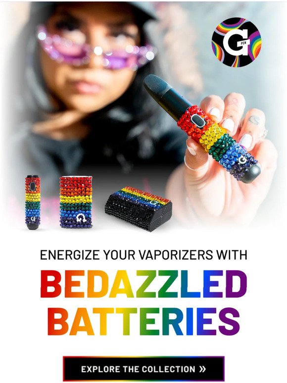 Explore Bedazzled G Pen batteries