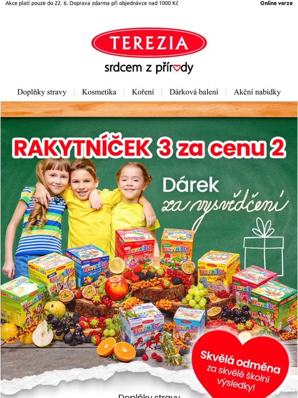 RAKYTNÍČEK 3 za 2 💥| Odměna za vysvědčení