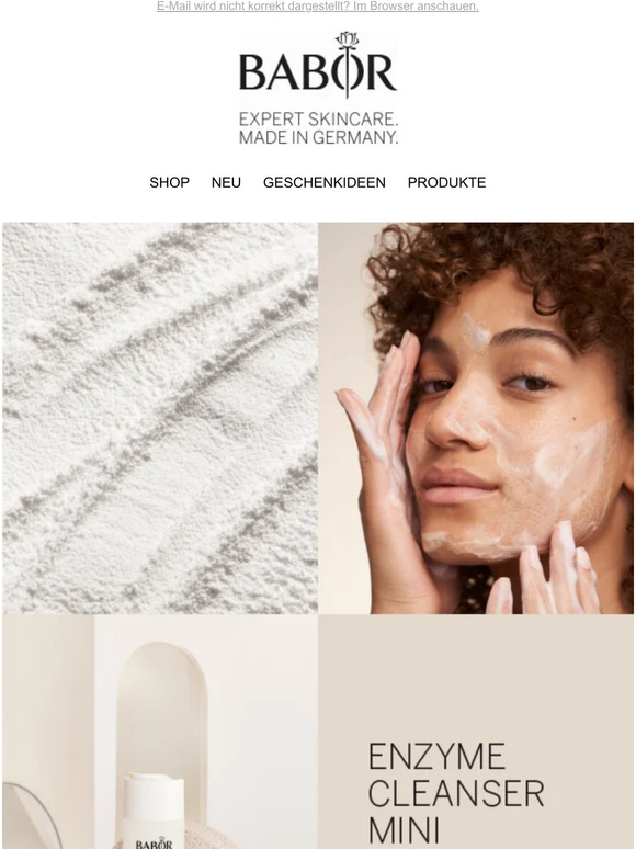 Sichere Dir unseren legendären Enzyme Cleanser als Geschenk! 🎁