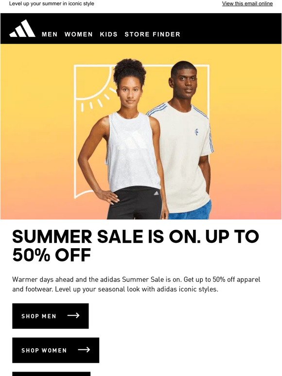 Summer Sale is on. Up To 50% Off