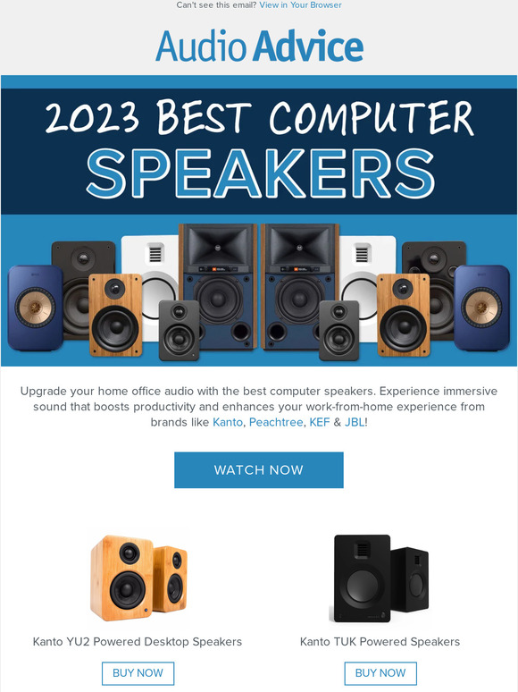 Audio Advice: 🔉 The Best Computer Speakers Of 2023 | Milled