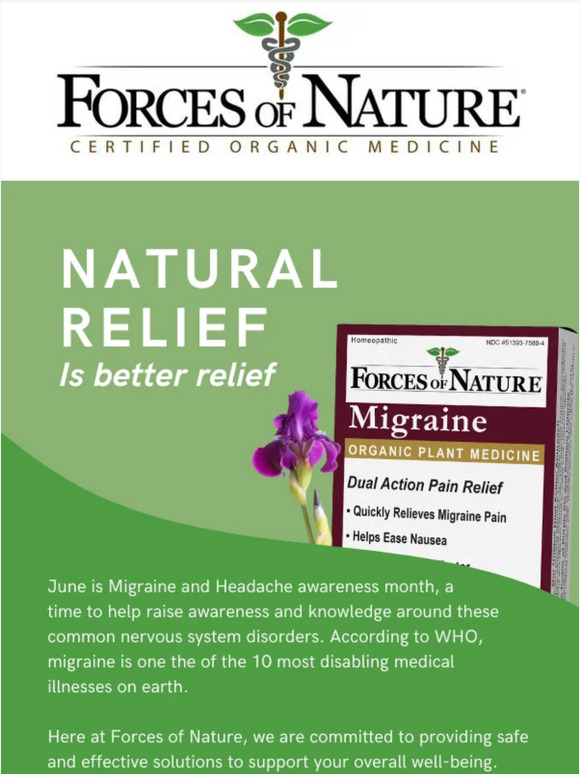 An Ideal Solution for Migraine Sufferers