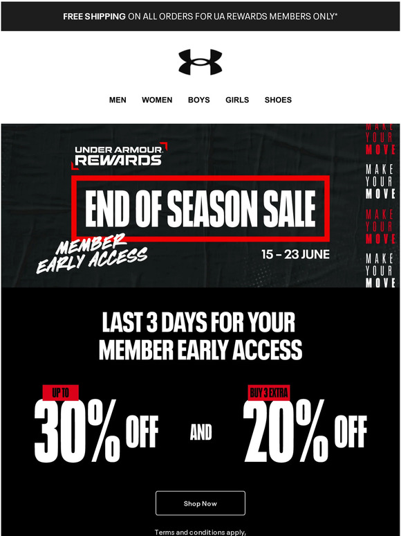 Under armour singapore deals sale