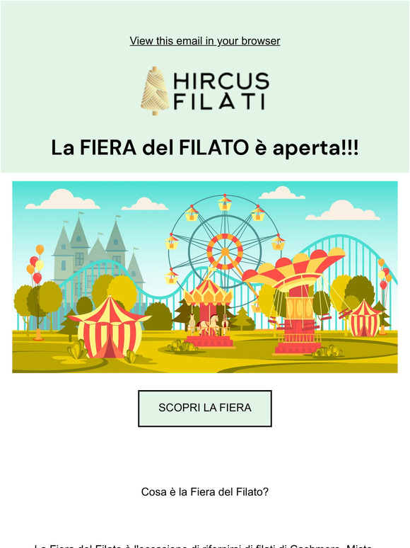 La fiera del filato è aperta🤩