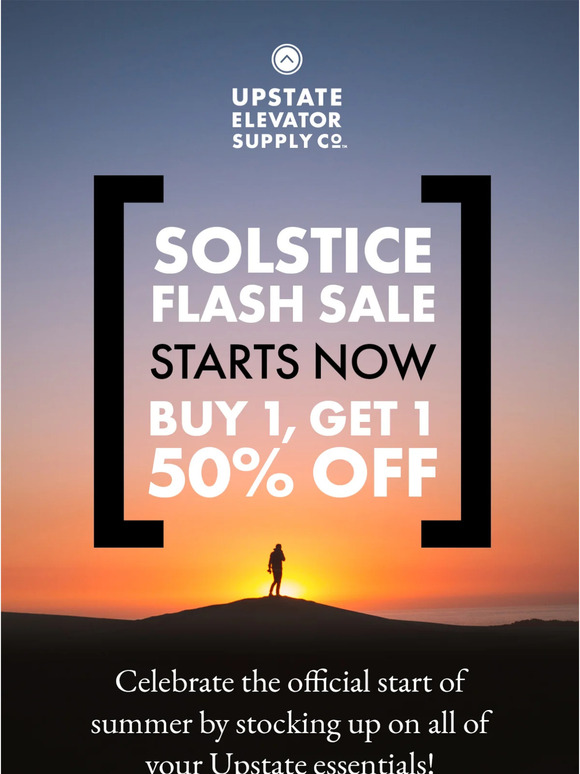 Solstice BOGO Starts Now 🌞