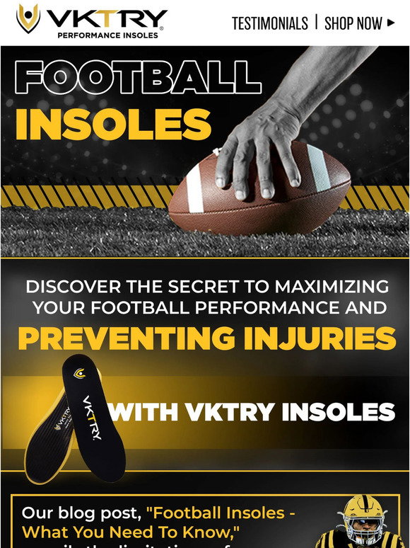 How VKTRY Insoles Help with Injury Protection and Recovery – VKTRY Gear