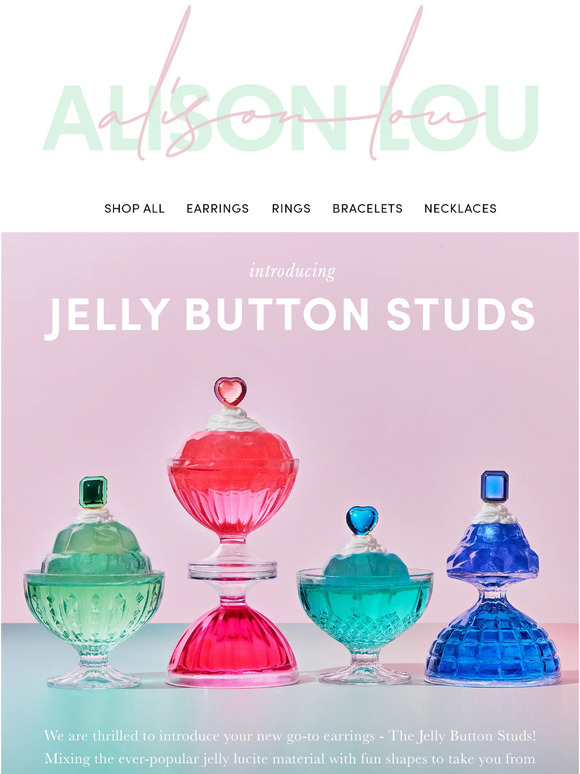 Introducing: Jelly Button Studs