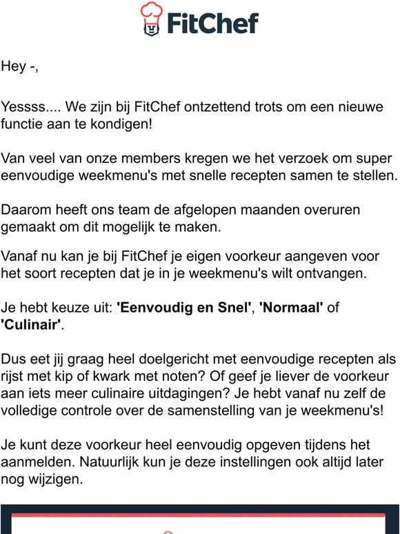 [NIEUW] Super eenvoudige weekmenu's?
