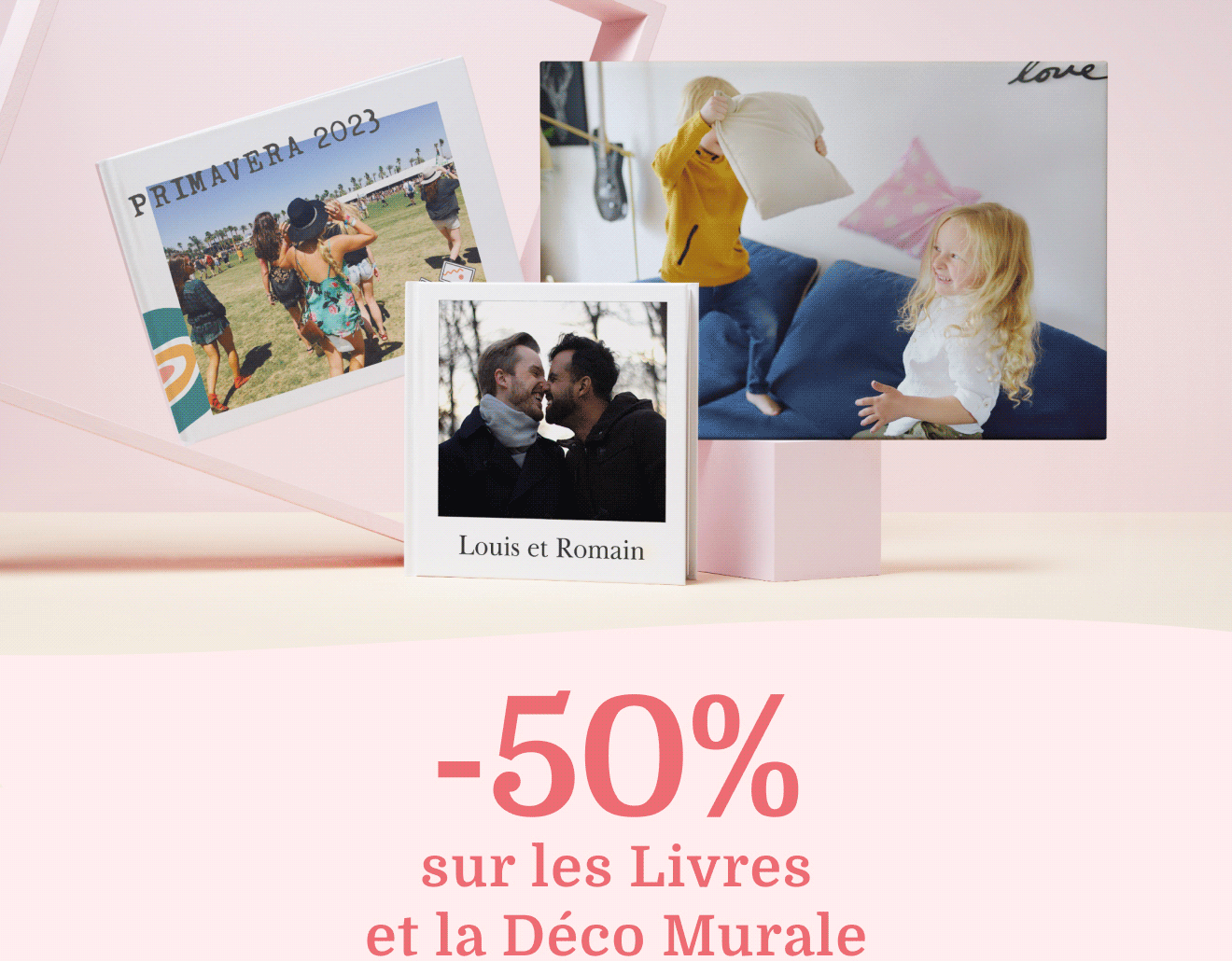 Photobox 🥁 50 sur les Livres et la Déco 🥁 Milled
