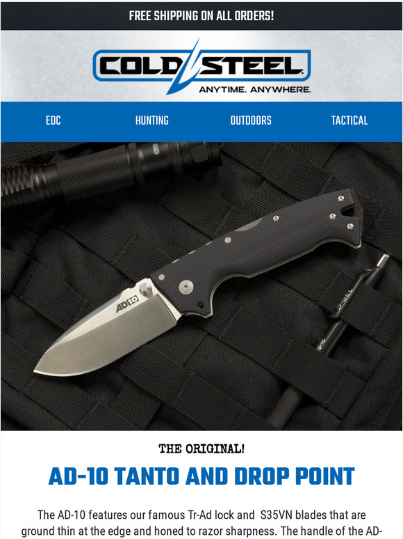 AD-10 and AD-10 Lite Folders | S35VN or AUS10