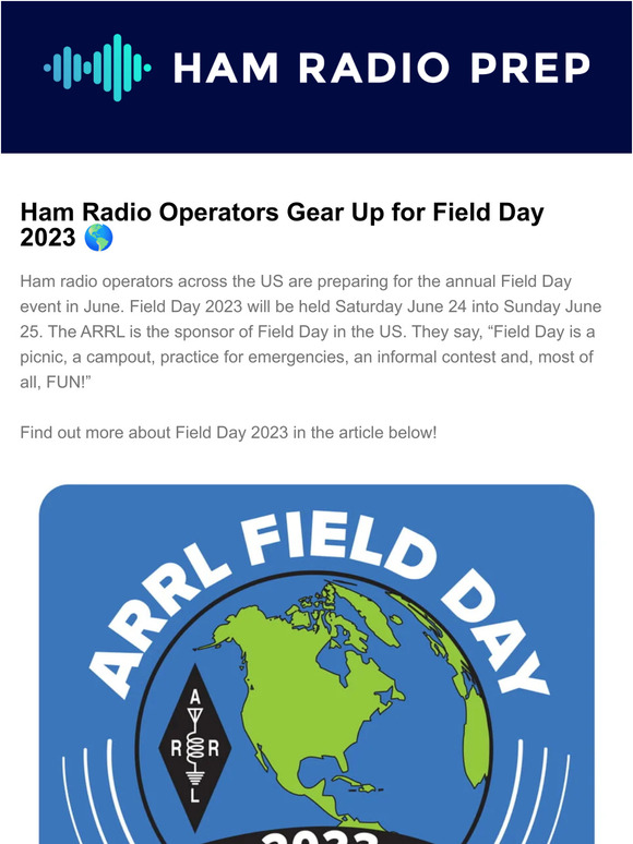 Gear up for Field Day 2023! 🌎