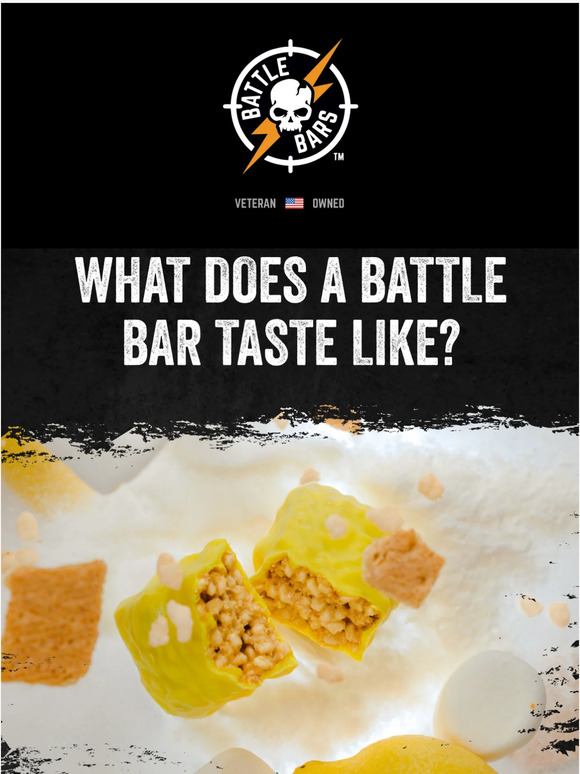 What does a Battle Bar taste like? 🤩⚡️