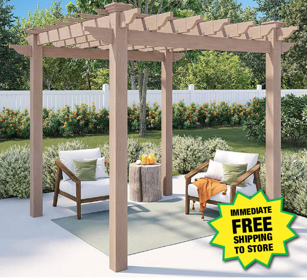 Menards Pergola Kit ONLY 299! Milled