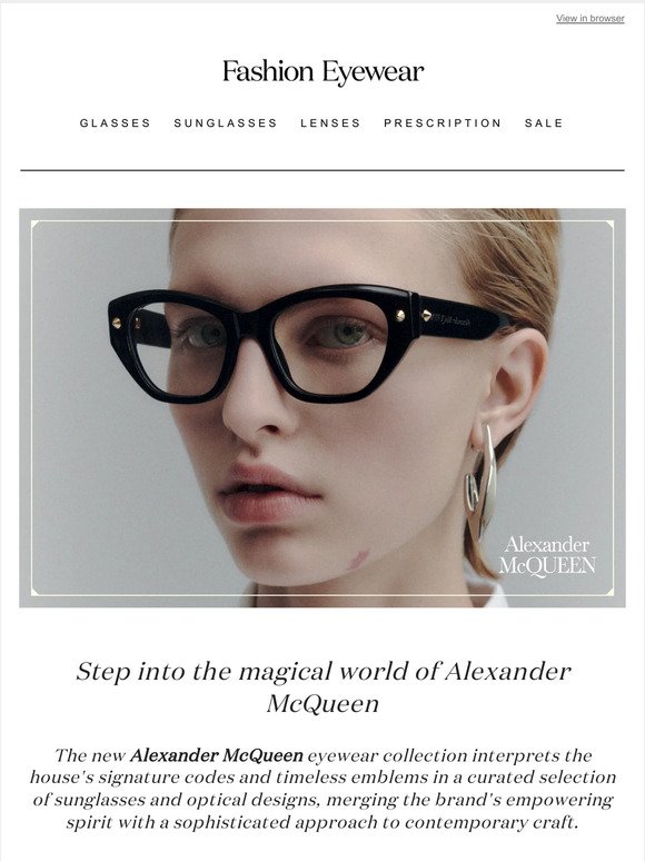 Introducing: Alexander McQueen SS23 eyewear collection