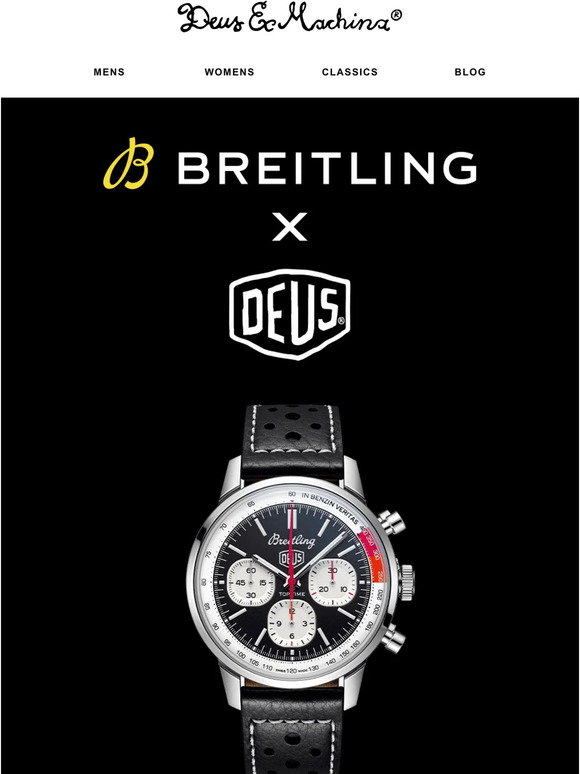 Breitling saddles-up with Deus Ex Machina