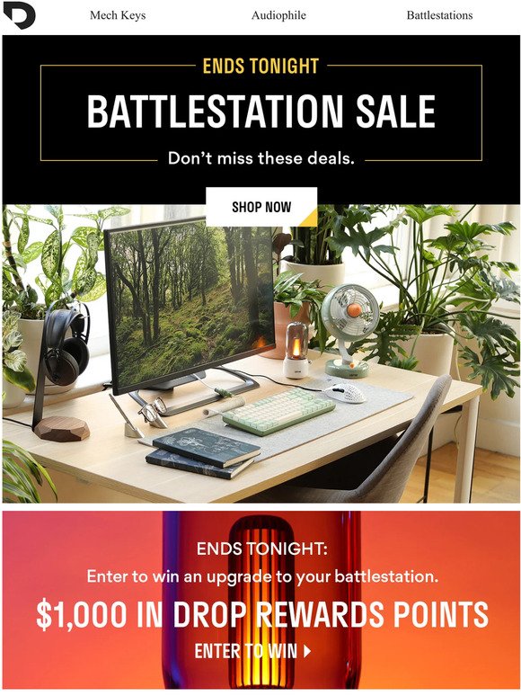 Ends Tonight: Save In Our Battlestation Launch Sale