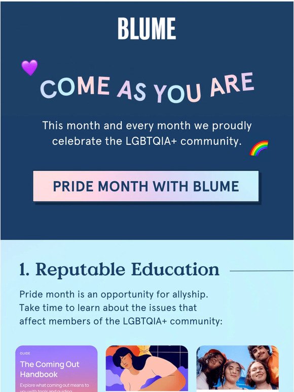 We’re Celebrating Pride Month 🌈💜