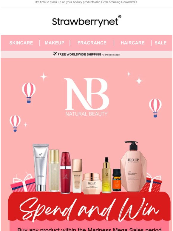 🎊Stand a Chance to Win SBN Shopping E-voucher & Natural Beauty Products 📢
