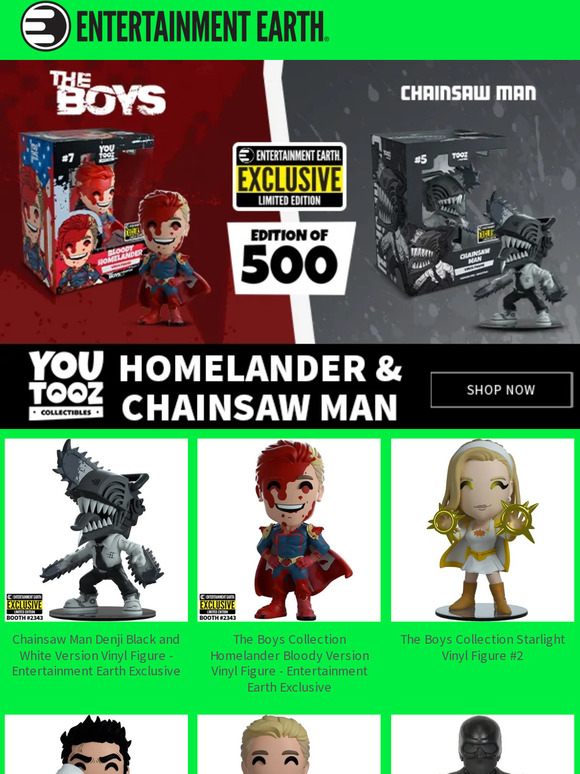 EntertainmentEarth.com: Exclusive Youtooz Chainsaw Man + Homelander ...