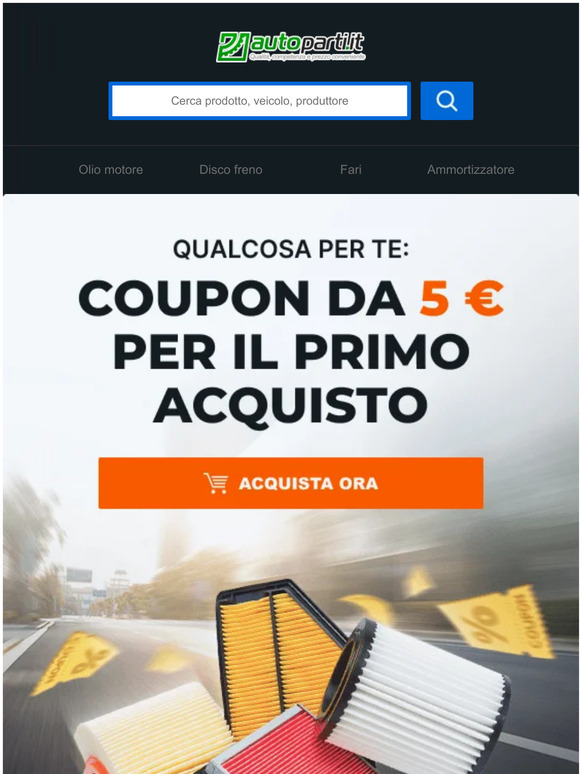 🕺 Solo per te: consegna a prezzo ridotto