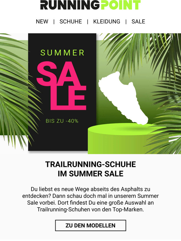 🔥 Spare bis zu -40% auf Trailrunning-Schuhe