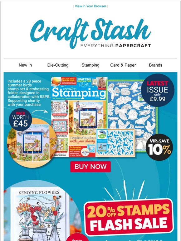NEW Creative Stamping Magazine On Sale Today!