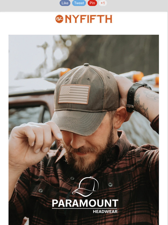 Introducing...Paramount Headwear 🧢 now available at NYFifth!