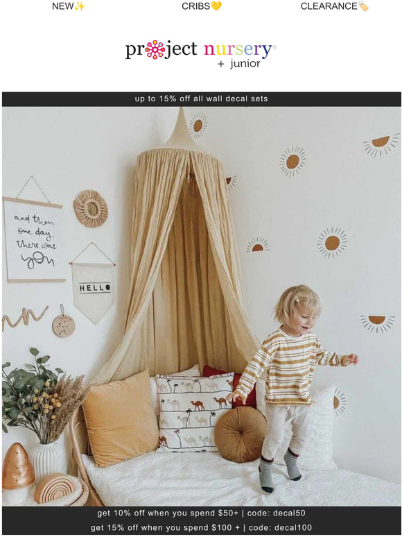 Hello, Summer! 😎 Hello, Wall Decal Sale! 🍦