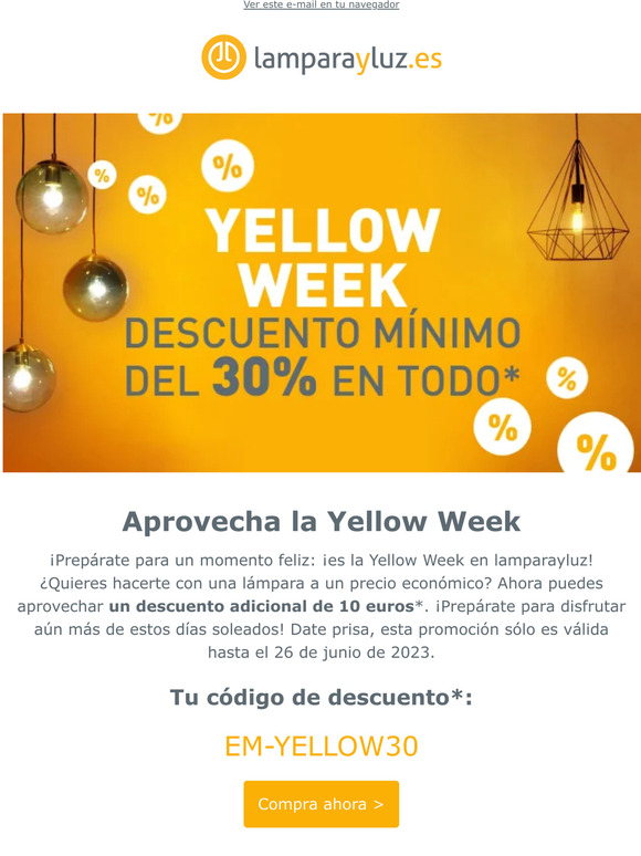 Alerta Yellow Week 🚨💡