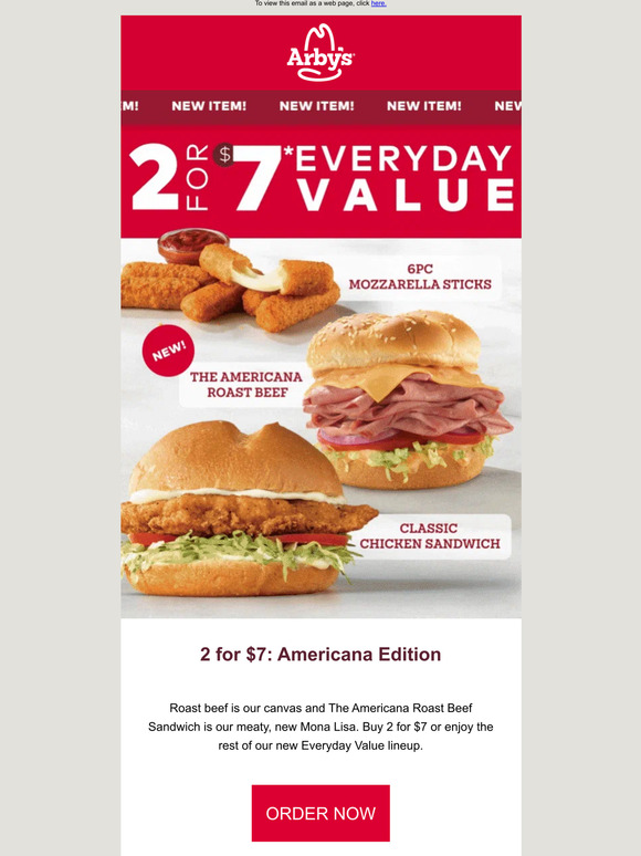 Arby's Brings Back Online Only $1, $2, $3 Classics Menu Through October 22,  2023 - Chew Boom