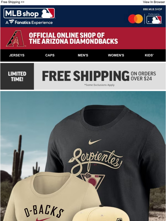 Arizona Diamondbacks Toddler 2021 Mlb City Connect Replica Team