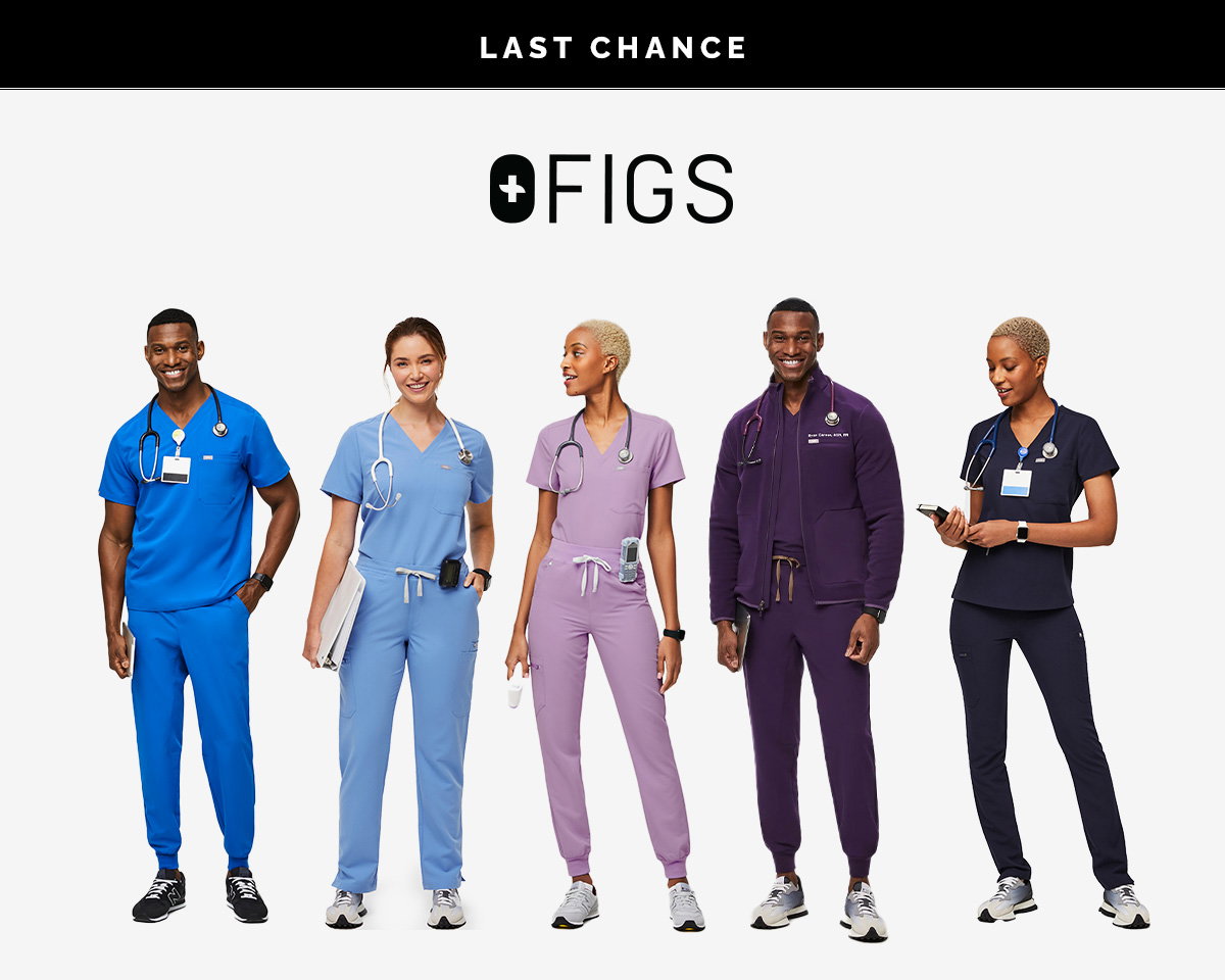 FIGS: Last Chance for Up to 25% OFF!