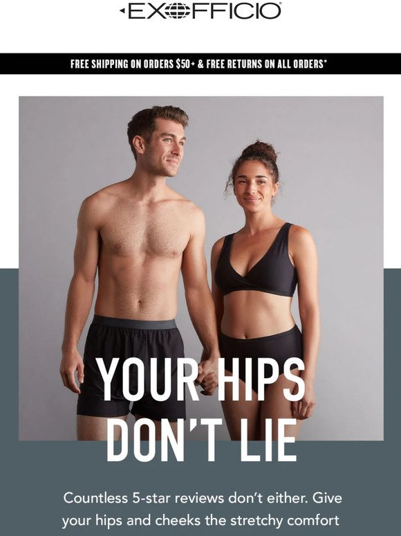 Hips Don’t Lie. Neither do 5-STAR reviews.