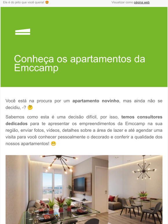 🏠 —, ainda não viu esse apartamento? 👀