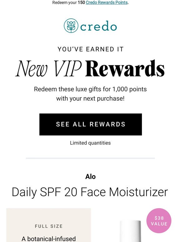 And our latest full-size VIP reward is….