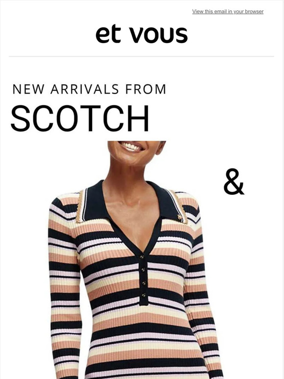 New Scotch and Soda has landed 💜💛💚