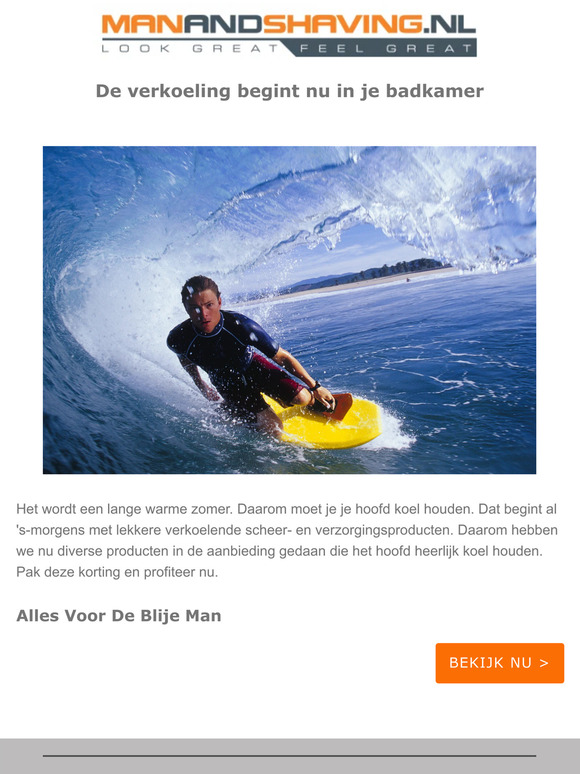 Hete Zomerse Aanbiedingen bij Manandshaving.nl😀