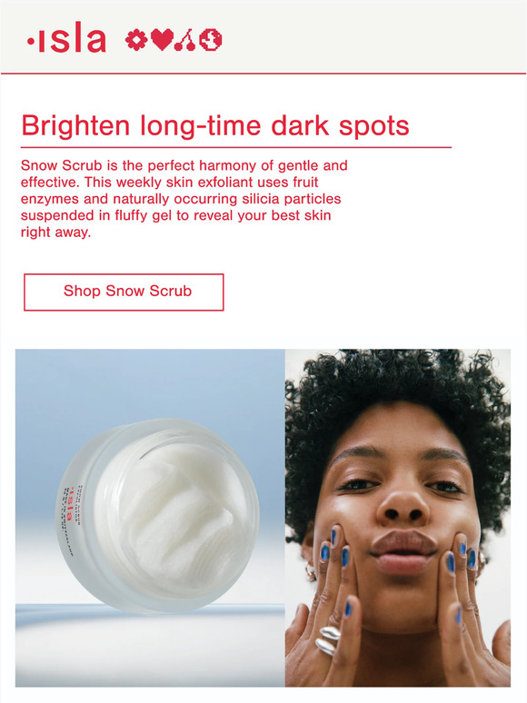 Isla Buff & Polish the skin in seconds Milled