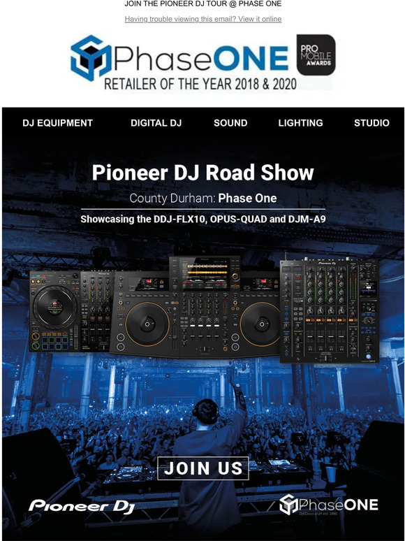 JOIN THE PIONEER DJ TOUR  @ PHASE ONE