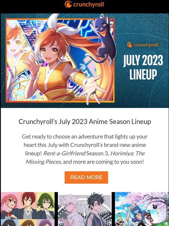 Crunchyroll Store Crunchyroll’s July 2023 Anime Season Lineup Is Here