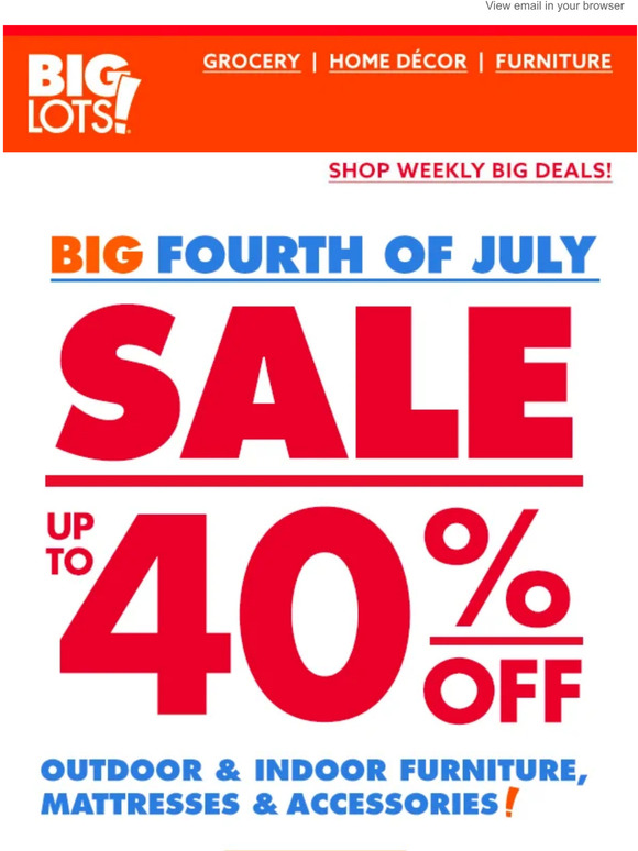 Big Lots 30 OFF customerfave Broyhill Pembroke outdoor furniture 😍