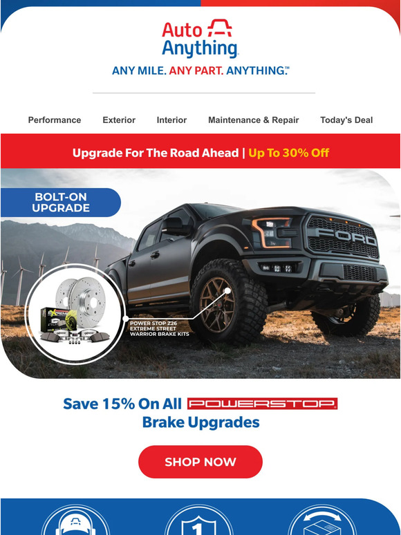 🛑 Powerful Savings On Power Stop Brakes 🛑