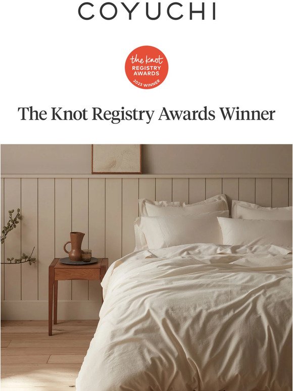 The Knot's Top Pick for Registries: Cloud Soft