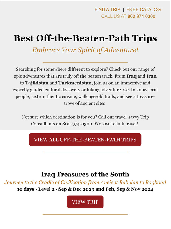 You're Going Where? Best Off-the-Beaten-Path Adventures