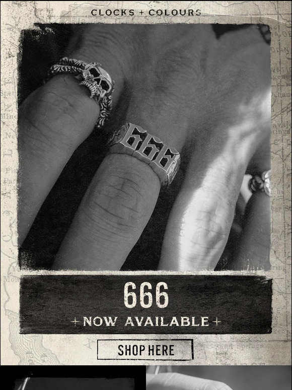 Clocks and Colours Convert 666 Ring — Now Available Milled