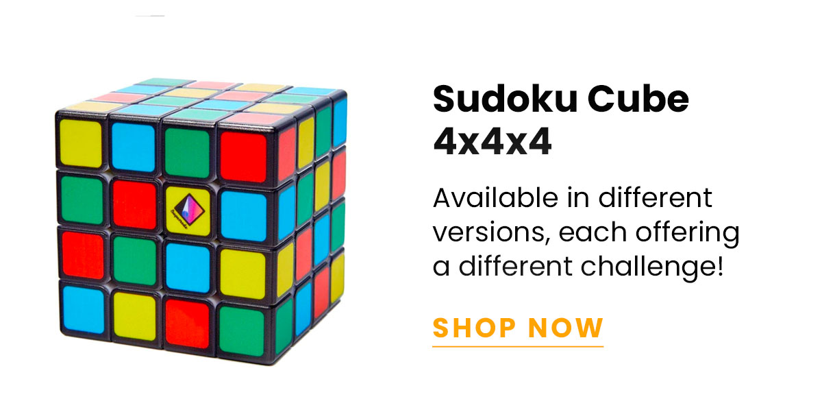 Sudoku Cube 4x4x4 | Available in different versions, each offering a different challenge! | SHOP NOW