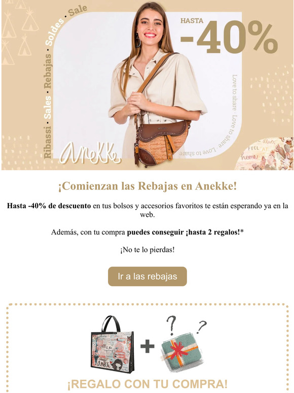 ¡Comienzan las Rebajas en Anekke! 💘