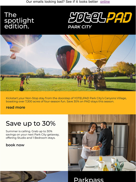 Save 30% at YOTELPAD Park CIty