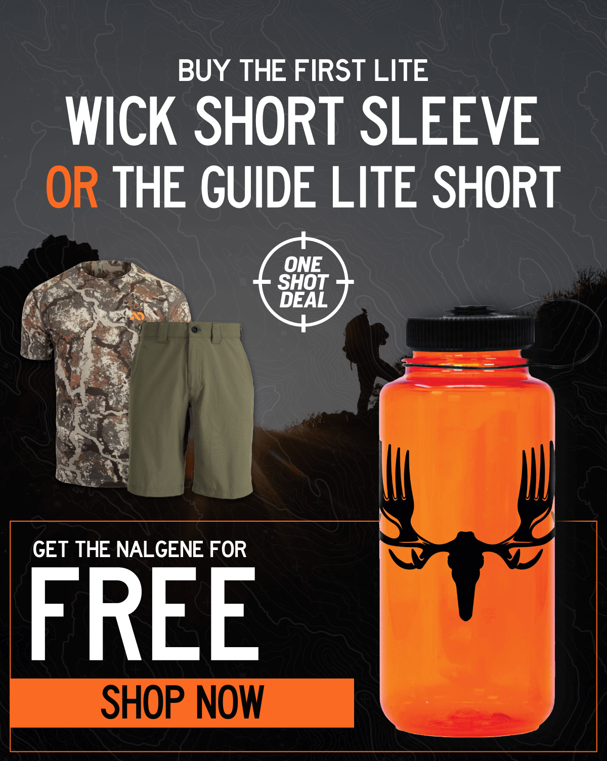 MeatEater Today Only Free MeatEater Nalgene Milled